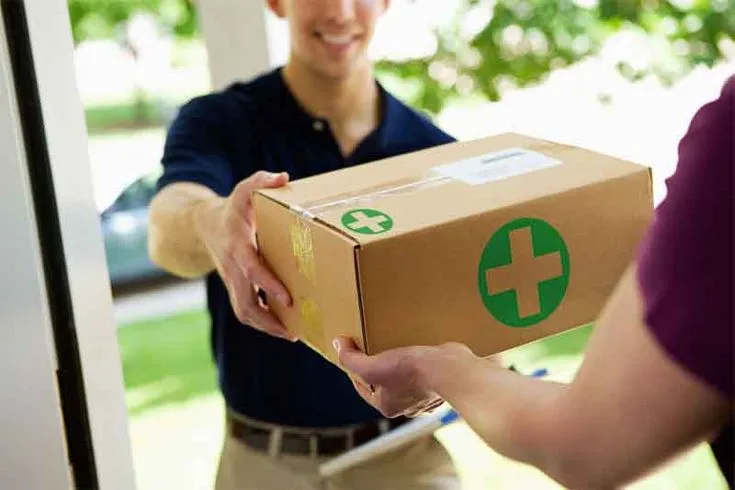Home delivery of medicines
